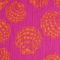 Preview: Musselin Double Gauze Muscheln pink magenta orange